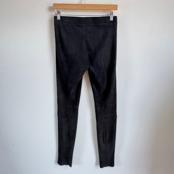 VINCE 100% Leather Suede Leggings - Picture 2 of 8